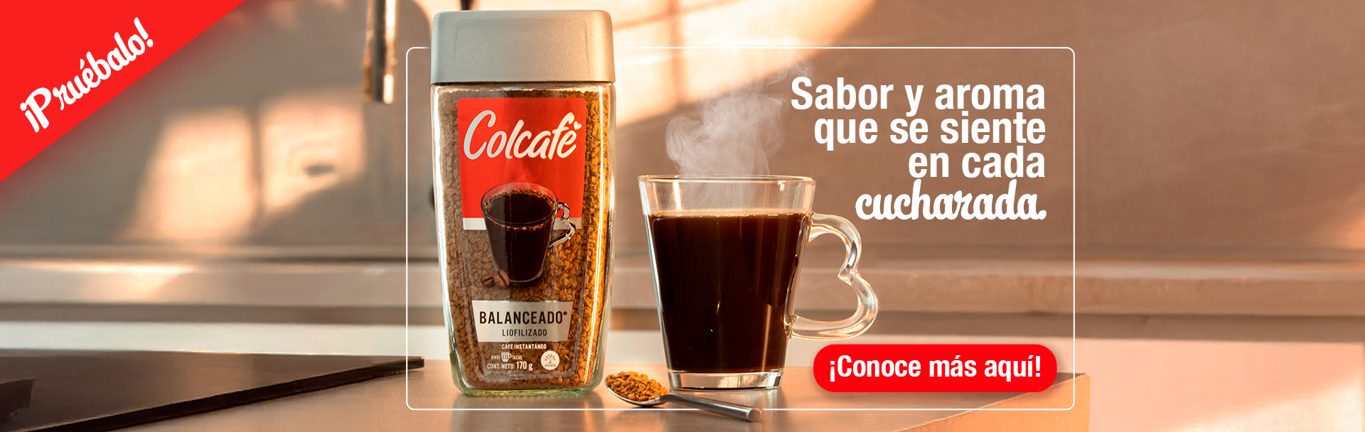 Sabor y aroma que se siente en cada cucharada